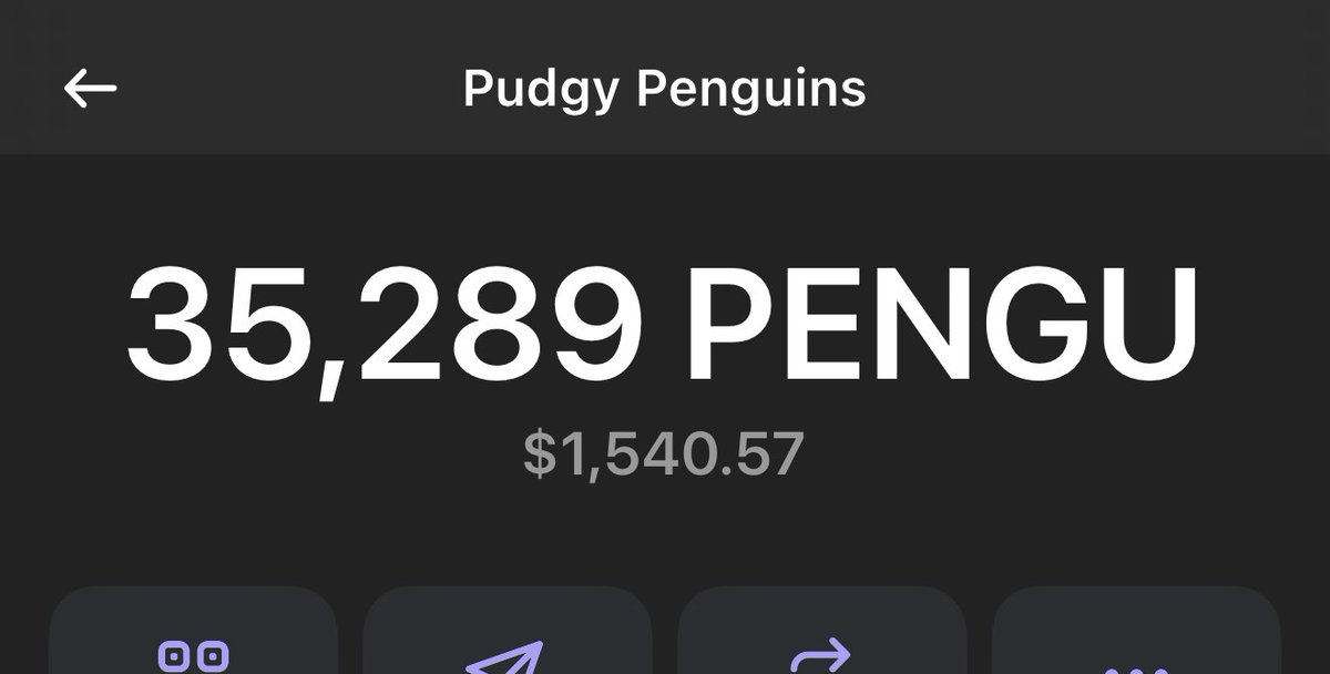 Thanks for the $PENGU stimmy <a href="/pudgypenguins/">Pudgy Penguins</a> 🍻