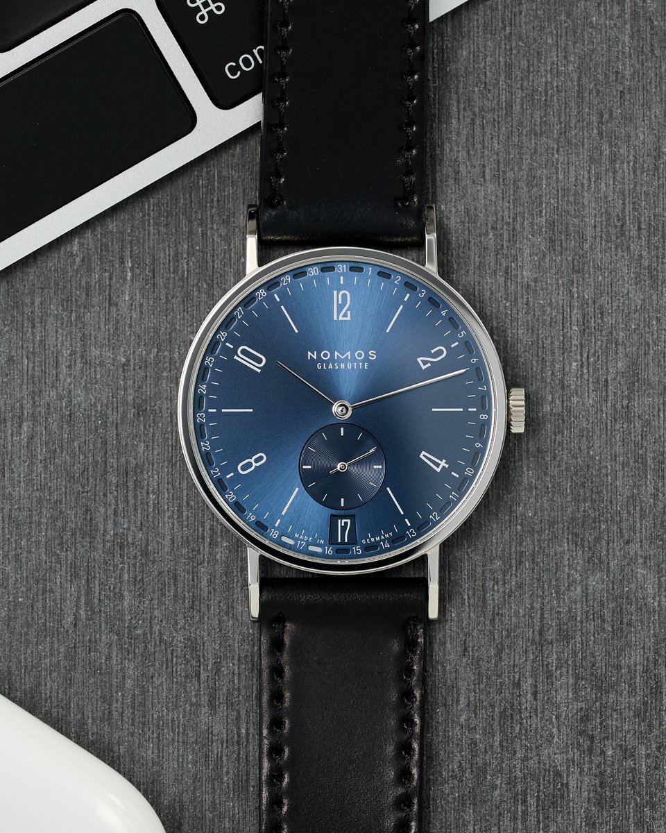 Unveiled earlier this year, the Tangente 2Date is the first Nomos watch ...