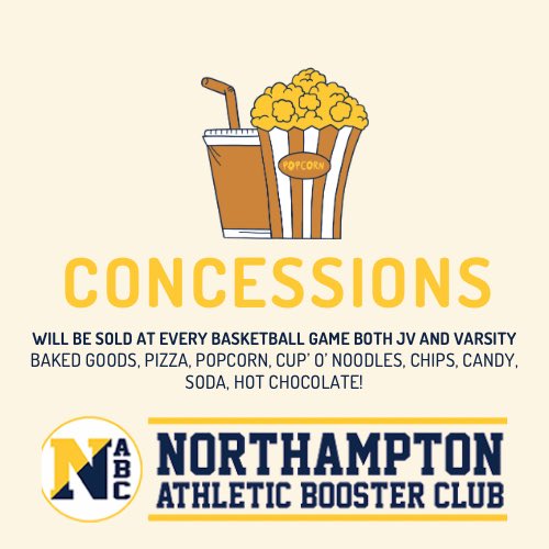hampboosters's tweet photo. Check out the concessions at Hamp Basketball Games all season long! https://t.co/jmtJNf14zV