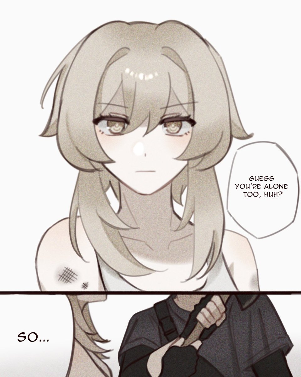 ayanime_aya's tweet photo. (1/3) - “My first meeting with you.” Zombie Apocalypse AU

that one certain korean zombie series made me inspired😞
#scaralumi #wanlumi https://t.co/mnmXMX72GQ