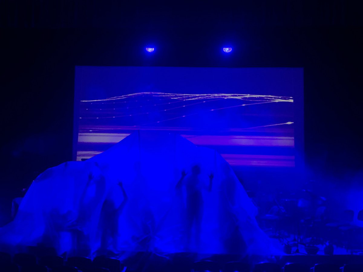 Todo preparado hoy en Sevilla en el Espacio Turina con  uestra  ópera electroacústica Ib : le cornu ancestrale - en el Zahir Festival @espacioturina_sevilla @neopercusion  con Morphosis Ensemble y Neopercusion