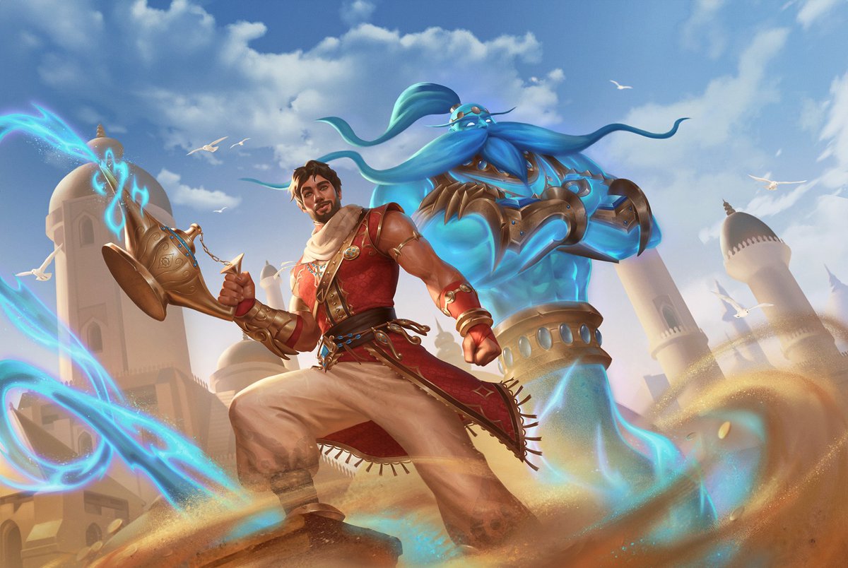 From a resourceful street urchin scraping by with his mother, to a Sultan guided by powerful Genies, his journey spans poverty, deception, magic, and unexpected fortune.

Take a closer look at the next ALL NEW God coming to SMITE 2 - Aladdin!

🧞‍♂️ smite2.com/news/aladdin-c…