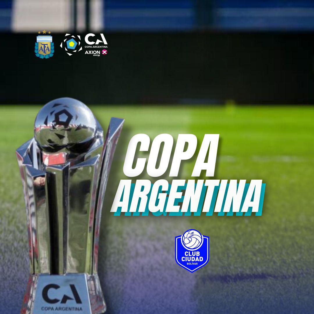 Se sortea este viernes el fixture de Copa Argentina 2025

Será la 3º participación del Club Ciudad en el 2do Torneo más importante del fútbol argentino.

16:30 hs. en el predio Lionel Messi.

El <a href="/ClubCdBolivarOF/">ClubCdeBolivar Ofic.</a>  estará representado por Sebastián Alzueta
bolivarhoy.com.ar/leernoticias.p…