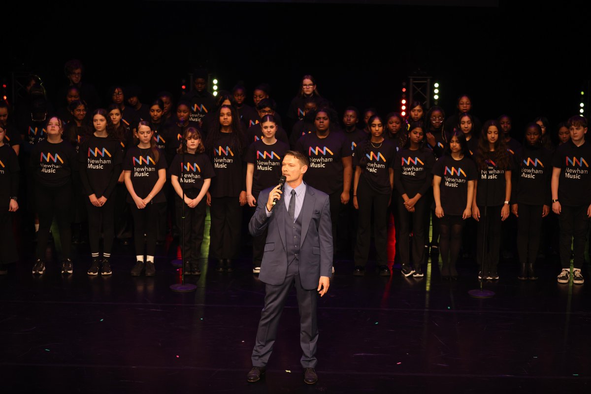 NewhamMusic's tweet photo. We had the pleasure of taking over 70 young people to perform at @JPFoundation's event 'Celebrate: A Life, A Vision, A Legacy'.

Huge congratulations to all of the young people involved! We were blown away by your performance and you've really made yourselves and Newham proud ❤️ https://t.co/Q4xcXfGUzQ