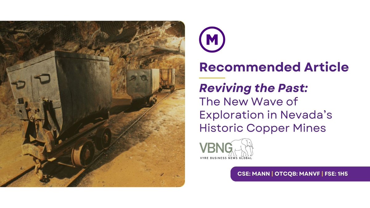 ManningVentures's tweet photo. Article 📝 "Companies like Manning are employing advanced techniques to uncover high-grade copper deposits that have remained largely untapped since the early 20th century"

Read more 🔗 https://t.co/fo8ZnNOLmi
🇨🇦 $MANN
🇺🇸 $MANVF
#resourcestock #canadianmining #InvestInCopper https://t.co/YJaQe8gXLe