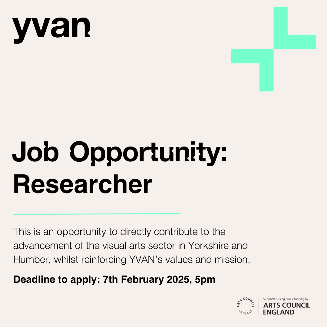 Yorkshire & Humber Visual Arts Network tweet media