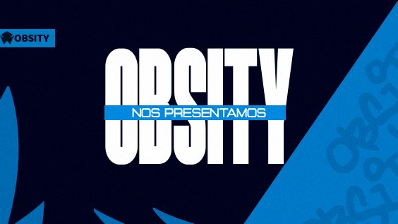 ObsityEsports's tweet photo. Nos presentamos como Obsity eSports un club de entretenimiento que está aquí para para ofrecer lo mejor de nosotros y demostrar que también nos merecemos un lugar destacado en esta comunidad.

Quieres participar en nuestro viaje? https://t.co/OTf16Xmf3c