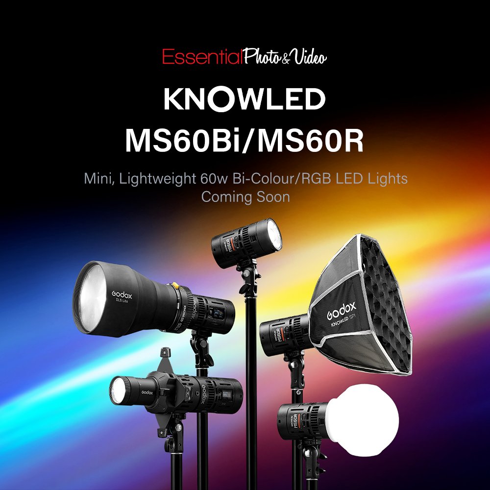 PIXAPRO_UK's tweet photo. The @GodoxGlobal MS60Bi and MS60R LEDs are coming soon to EssentialPhoto &amp; Video! 
Pre-Order and Special Order available now at https://t.co/LXRzVBl9sM
#ms60bi #ms60r #knowled #led #compactled #godox #knowledlighting #film https://t.co/vxPDGRX5P2