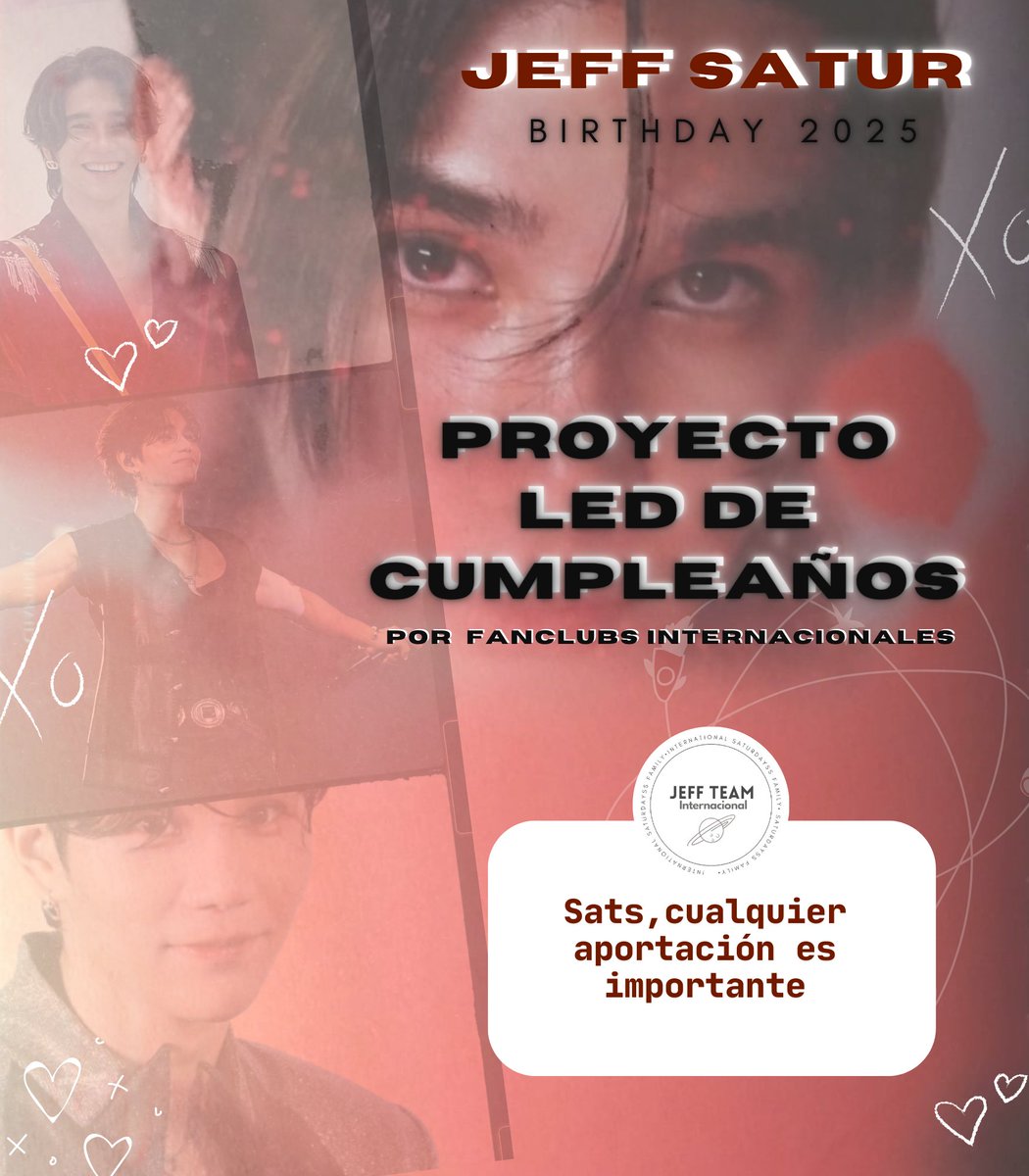 JeffSatur_Bo's tweet photo. 📣|| PROYECTO LED DE CUMPLEAÑOS

🎉 ¡El anuncio LED de MBK para el cumpleaños del Jeff en 2025 estará disponible en Tailandia muy pronto! 🪐

Es una colaboración con los FC's internacionales de Jeff Satur. Hagamos de este un regalo especial para Jeff! 🫶🪐

#JeffSatur
#Saturdayss https://t.co/drwzlN37Gh
