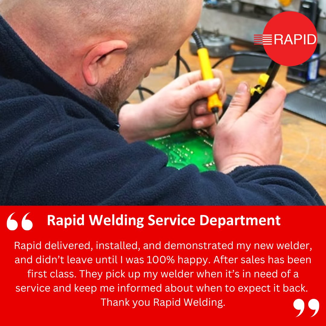 Rapid Welding tweet media