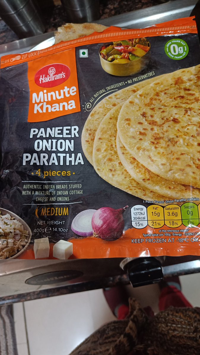 junkpr1's tweet photo. @haldiramfoods had purchased a packet of Haldiram Minute Khana Paneer Onion Paratha on 14th Dec 2024.opened today to find all the Paratha broken into pieces. shocking to get this quality from your Comp.last minute dinner  totally ruined today https://t.co/NdlNW2yQFF