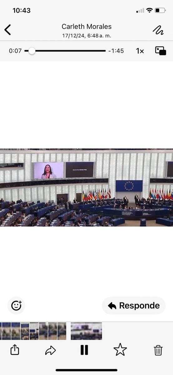 NituPerez's tweet photo. Premio Sájarov 2024, a la libertad de conciencia, para Edmundo González y María Corina Machado.  

@EdmundoGU : “la lucha por la libertad y la democracia en nuestro país, también es la lucha por estos valores en todo el planeta”
@MariaCorinaYA : “Este galardón es un tributo a cada venezolano que ha decidido ser libre” 
Via @carlethpms