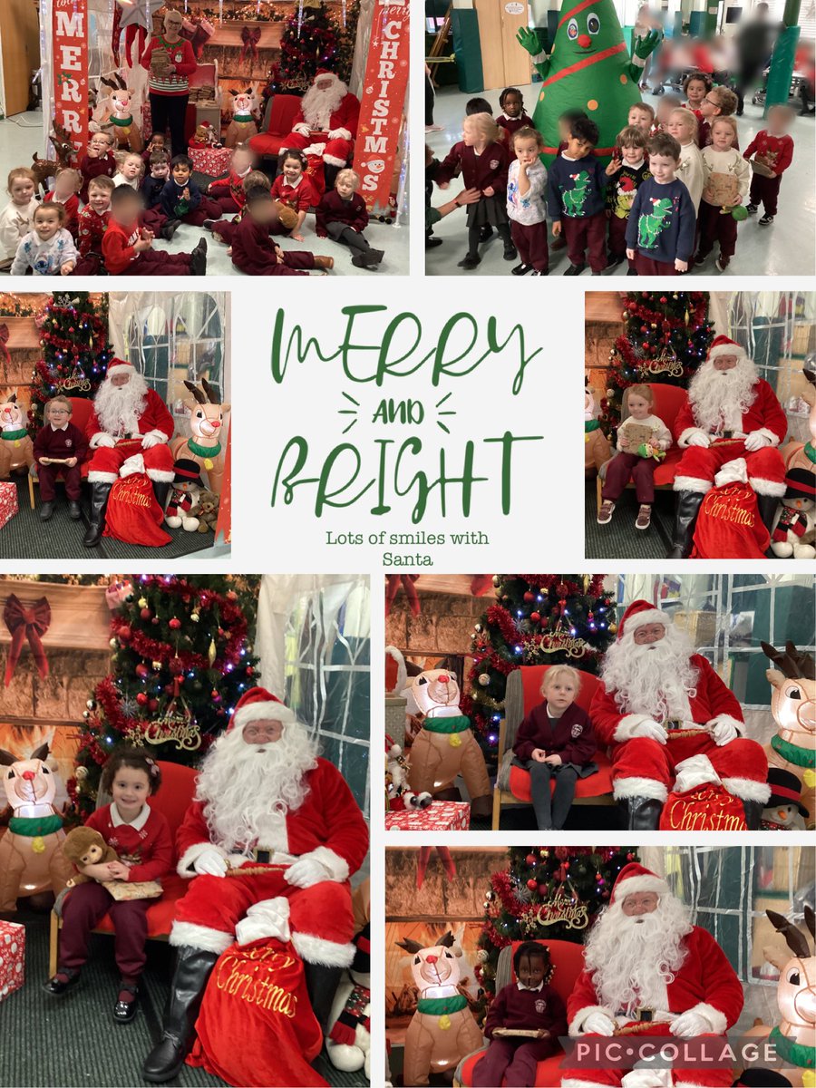 Ho, ho, ho!  Our afternoon nursery children had so much fun at our St. Anne (Stanley) grotto today!  Lots of smiles and also a little gift to take home too!