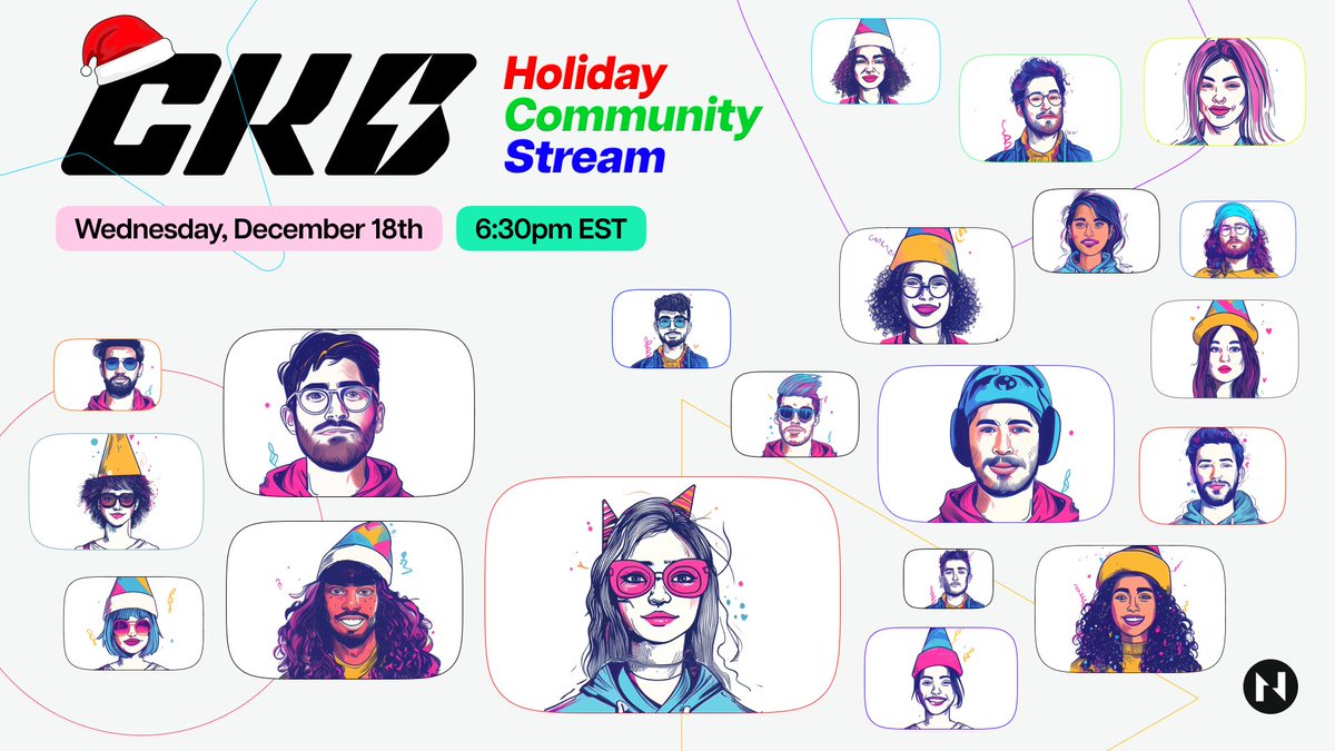 Set your alarms, See you soon!

📅 Wednesday, Dec 18th (TODAY)
⏰ 6:30 PM EST
Discord: discord.gg/wvWbjz8EAB?eve…
Youtube: youtube.com/live/V_WlA3Gac…