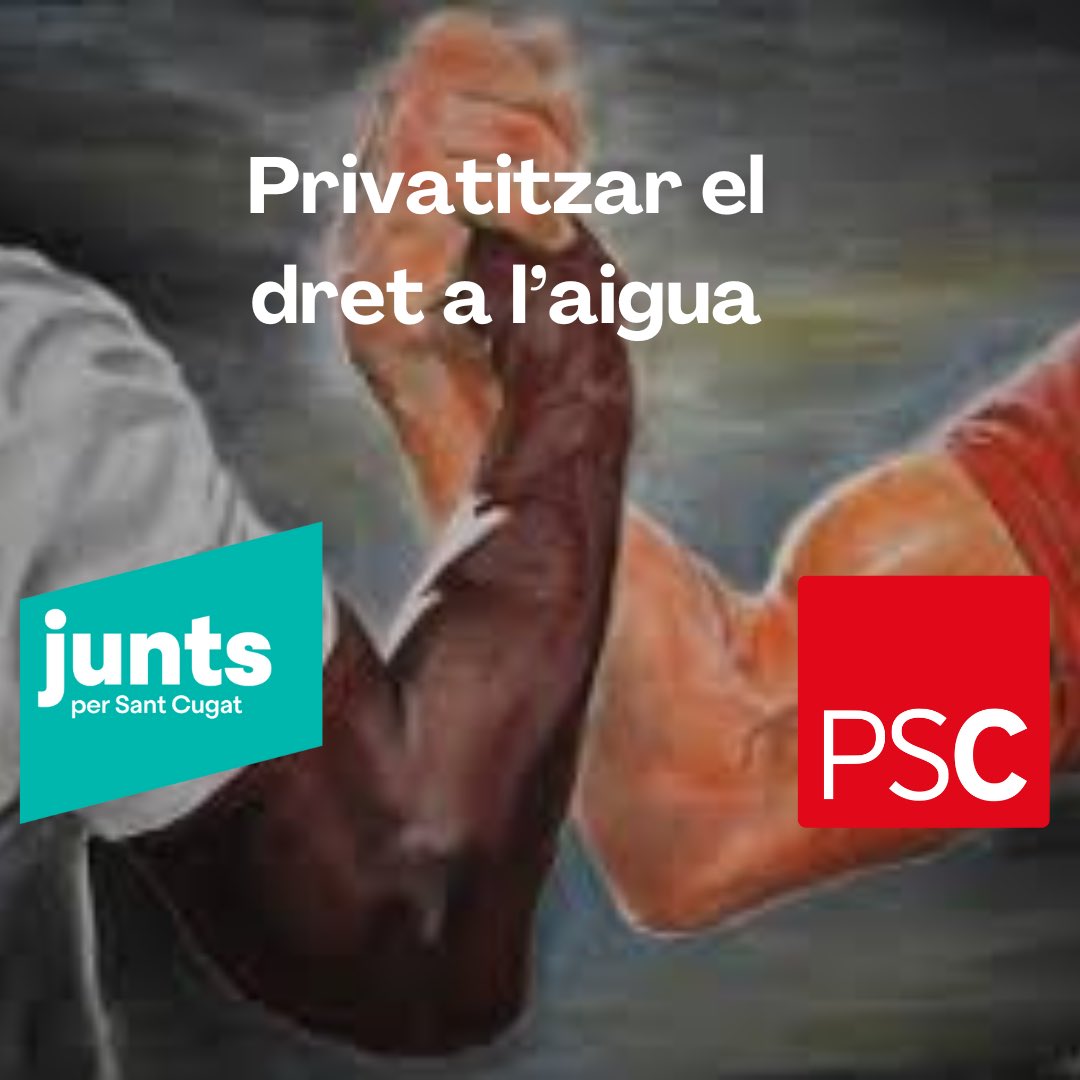 comuns_stcugat's tweet photo. Molt greu el que ha passat avui a l'AMB #AiguaPública https://t.co/GmSVitqAOD
