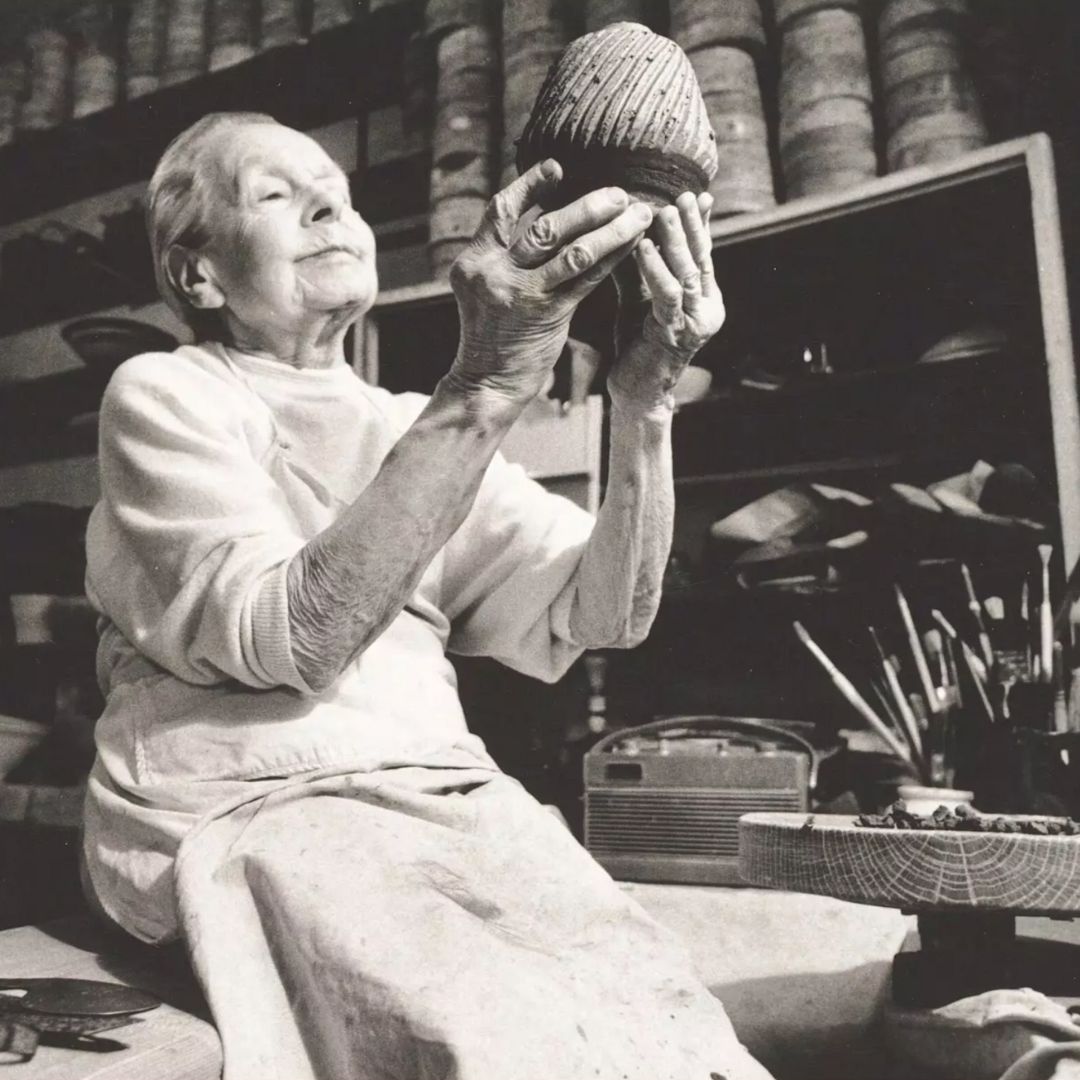 Every generation must discover Dame Lucie Rie for itself, and in its own way.

From buttons to bottles her range is remarkable, however it is her astonishing glazes and the vital energy of her forms that Rie is best known for.

What has Rie's work meant to you? 

#pottery #og