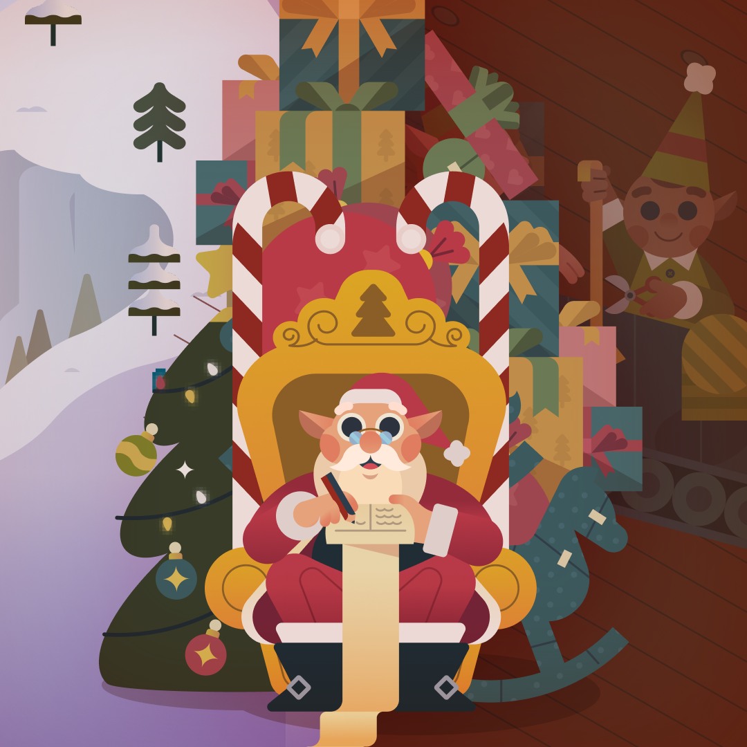 zynga's tweet image. 🎁 Your mobile: “Dear Santa, I need new wallpapers”. 🎅 Papa Caddo at his best mood: “Find them on the @TwoDots Stories, ho ho ho”: rebrand.ly/Two-Dots-Insta  

#TwoDotsGame #TwoDotsWallpapers #TwoDorsArt #HolidayWallpapers #GameWallpapers