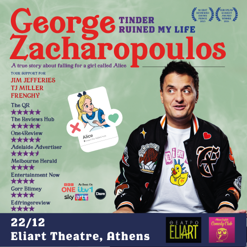 Athens English Comedy Club (@englishcomedygr) on Twitter photo This week we're thrilled to be welcoming back George Zacharopoulos <a href="/GreekComedian/">George Zacharopoulos</a> with not one, but TWO shows, in TWO LANGUAGES! More info and tix here: more.com/gr-el/tickets/… This week we're thrilled to be welcoming back George Zacharopoulos <a href="/GreekComedian/">George Zacharopoulos</a> with not one, but TWO shows, in TWO LANGUAGES! More info and tix here: more.com/gr-el/tickets/…