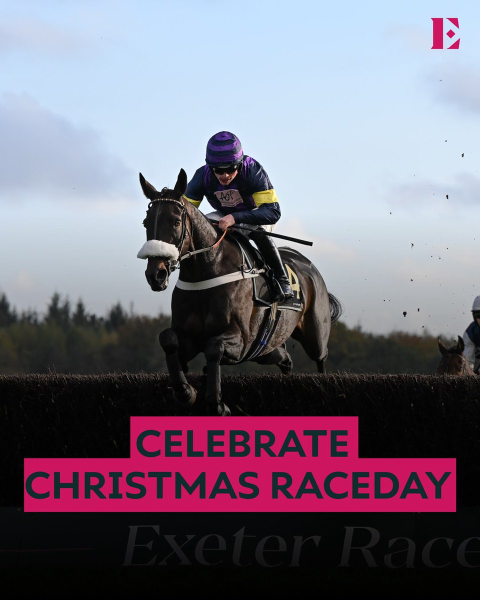 ExeterRaces's tweet photo. Declarations are in...have you picked out our potential winners for Thursday's racing yet?👀

#winnersaregrinners #exeterracecourse #celebratechristmas #festiveplans https://t.co/h8TS8pfiaD