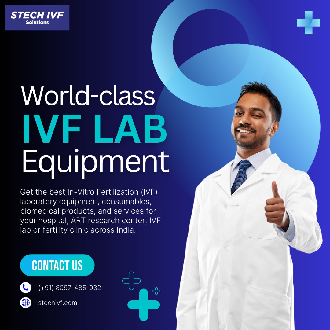 STECHIVFINDIA's tweet photo. As a fertility specialist, your priority is delivering exceptional patient outcomes. We understand that achieving this requires the best tools, #technology, and support. Choose us to ensure your #fertility practice and #IVF lab is equipped for precision, efficiency, and success. https://t.co/7WAIcNDAHj
