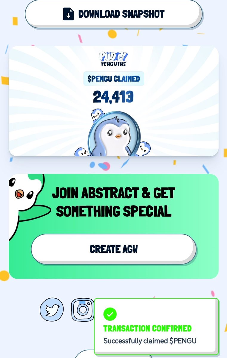 DaisukeNFTs's tweet photo. Appreciate the $PENGU airdrop to sol users. Looking to claim these guys soon. 🐧 https://t.co/UWu7lF0gwC