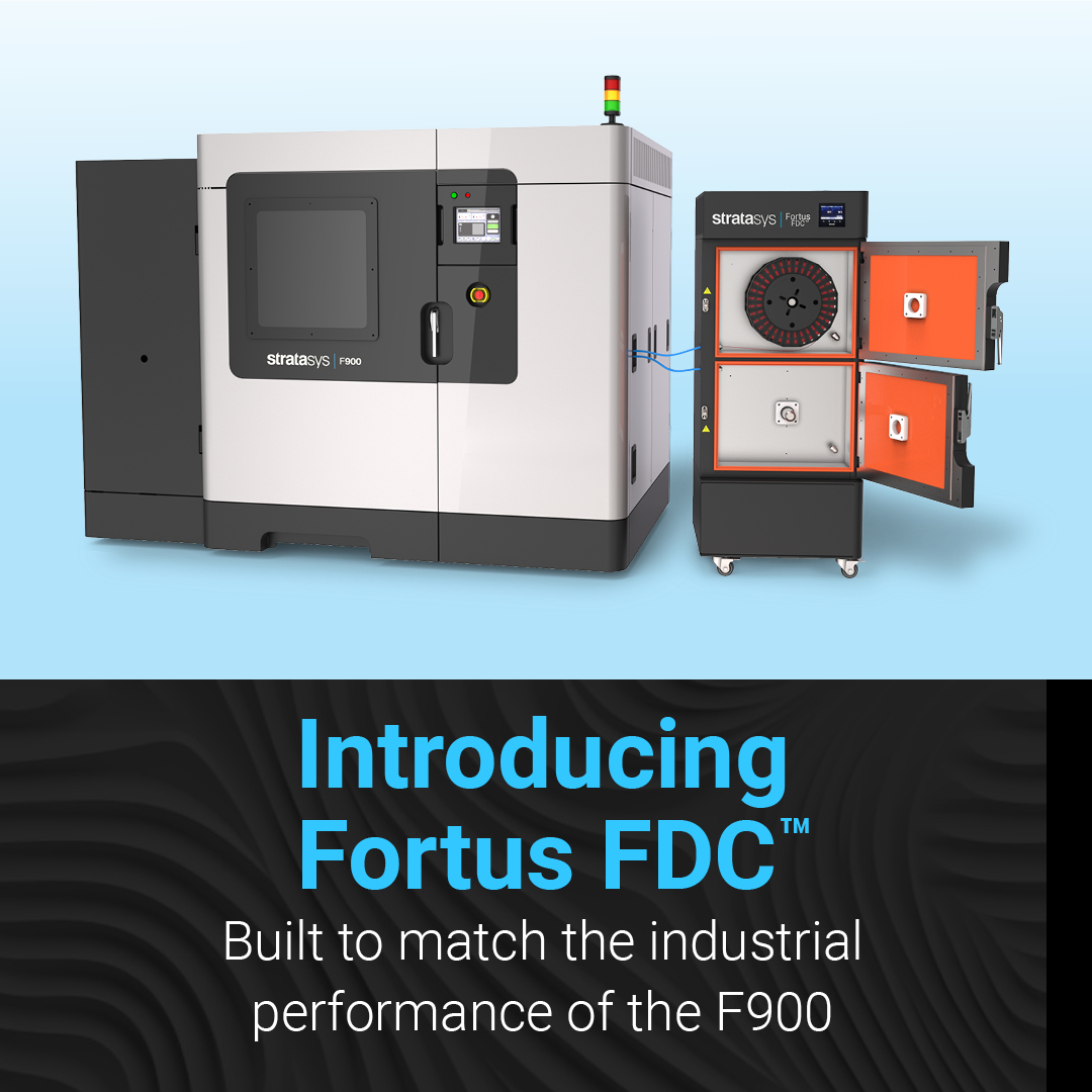 Stratasys's tweet photo. We are pleased to introduce the Fortus FDC™: The ultimate upgrade for your #F900 3D printer!
Shipping will begin in Q1 2025 - contact us to pre-order now and take your 3D printing to the next level!

Learn more: https://t.co/uXRq5HtoVk

#AddStratasys #FDC #MakeAdditiveWorkForYou https://t.co/0lDXAWCKkK
