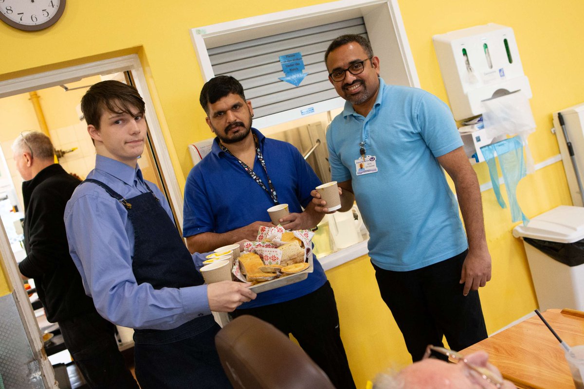 SOTCollege's tweet photo. Catering students joined Health &amp; Social Care students in delivering festive treats to the Goldenhill Nursing Home staff to celebrate the incredible work that they do all year round. 🦌💝 https://t.co/LC7RGi21cV