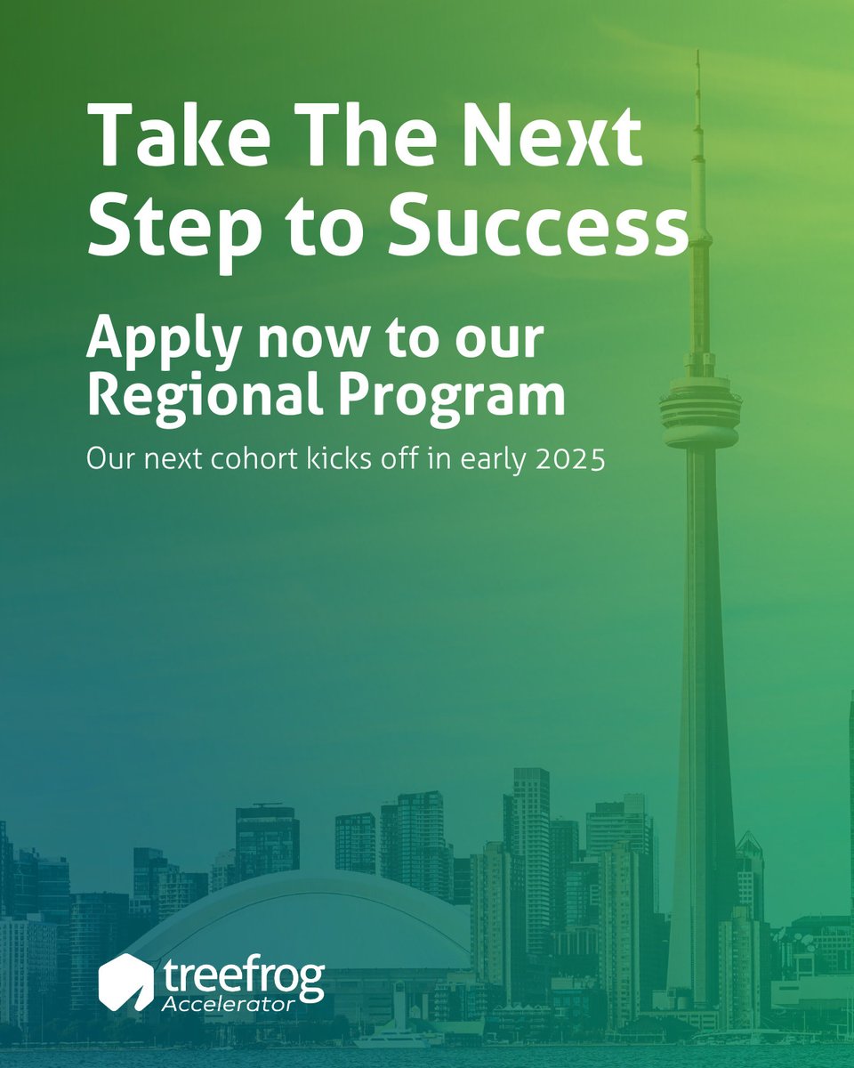 tfaccelerator's tweet photo. The Treefrog Accelerator Regional Program is now accepting applications for Cohort 14! 💚

If you’re ready to scale your business and make an impact, now’s the time to take the leap. 🐸

🔗 Apply here: https://t.co/P1Jkw6D9Nh

#TreefrogAccelerator #RegionalProgram https://t.co/vSa2vnt3ll
