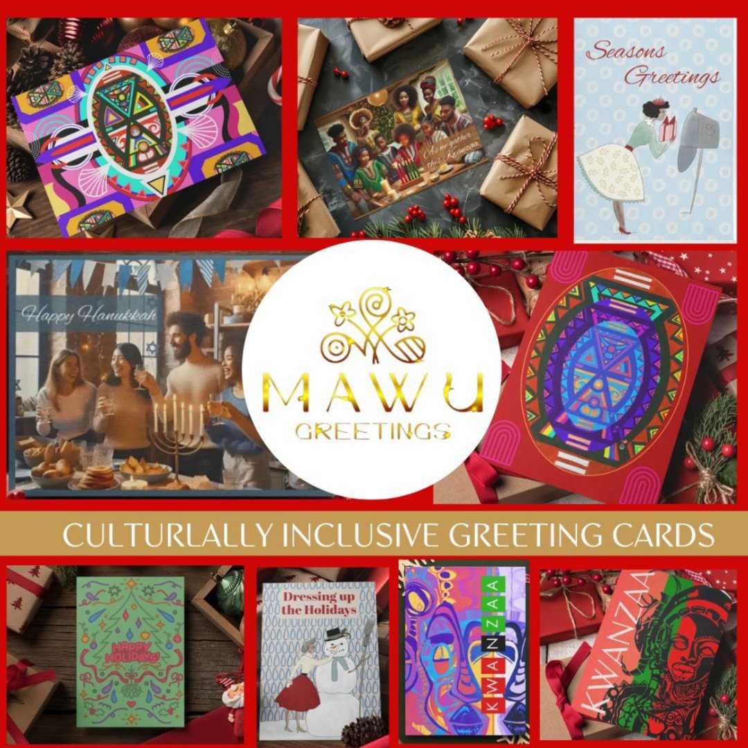thepennyfdn's tweet photo. This holiday season, explore the HOLIDAZE 4 HUMANS collection by YOGI DADA X MAWU GREETINGS—a truly unique, culturally inclusive line of greeting cards and stationery. Celebrate the season with these one of a kind designs. Visit https://t.co/orLMYVws7p for more!

#HappyHolidays https://t.co/yiJRKl2vL4