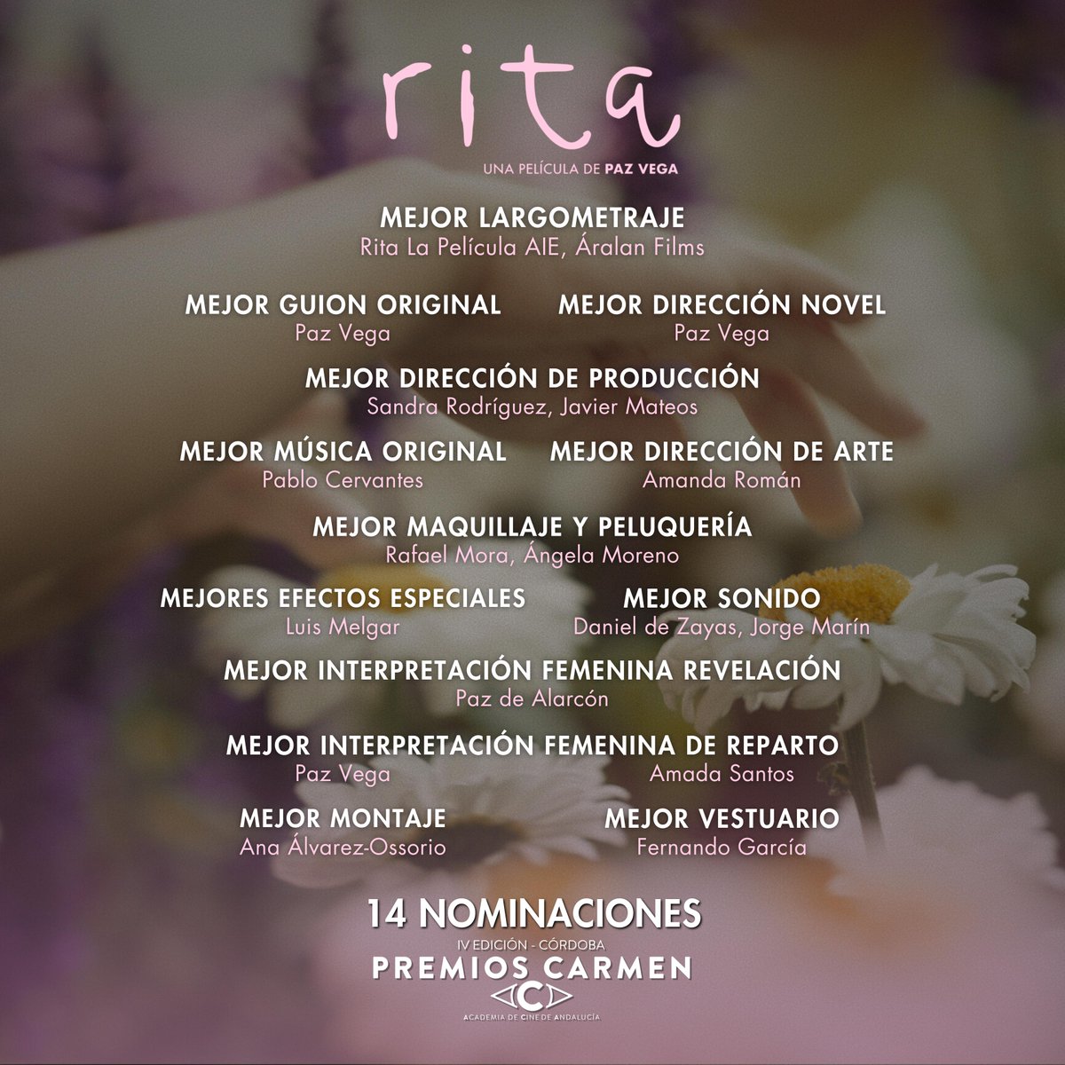filmax's tweet photo. ¡Muchas felicidades a los equipos de #ElSaltoPelícula, #EsElEnemigo #GilaLaPelícula, #RitaPelícula, #LaMujerDormida y #AlumbramientoPelícula! 👏
Todas estas películas, distribuidas nacional e internacionalmente por Filmax , suman 30 nominaciones a los IV Premios Carmen. 🎬 https://t.co/TKWZwg0EcD