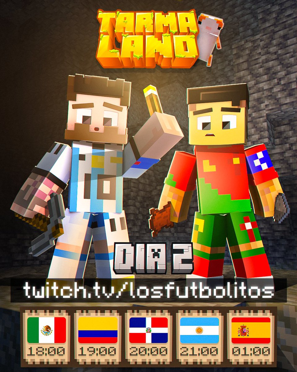 MrAngeloValdes's tweet photo. Los peores jugadores de minecraft de la historia vuelven hoy a Tarmaland para crear la mejor casa posible, ni siquiera sabemos como craftear una puerta pero bueno, lo intentaremos... https://t.co/LGUAEQzy9y