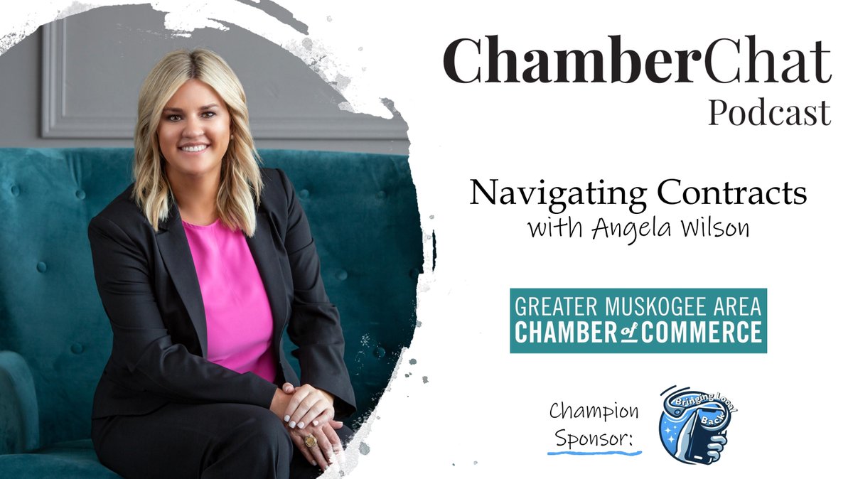 Boost your chamber's impact! Angela Wilson, CEO of Greater Muskogee Area Chamber, shares insights on transitioning to a member-focused model and the importance of strategic contracts. Discover key strategies for success. Listen now! chamberchatpodcast.com/episode308