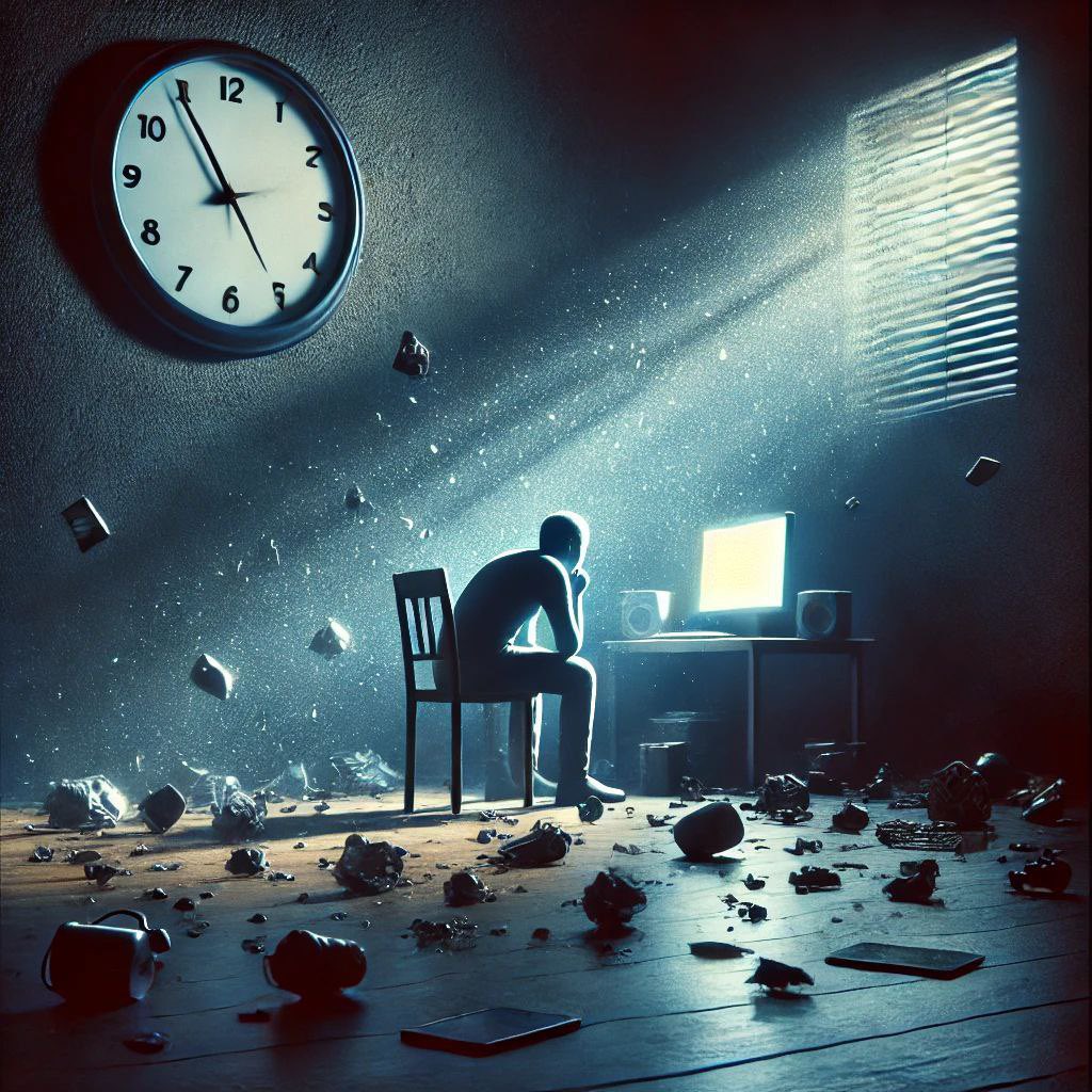 novty25's tweet photo. #مجتمع_التعافي

يا لها من حياة فارغة! الأيام تمضي كالعابرة،
 لا تحمل معها سوى مرارة الذكريات.
هكذا تبدو حياة المدمن، حيث يُستنزف العمر في دائرة مفرغة من الهروب والضياع. الساعات متشابهة، واللحظات بلا معنى، كل شيء يتآكل أمامه: الصحة، العلاقات، والأحلام. https://t.co/mfSuBZWlZE