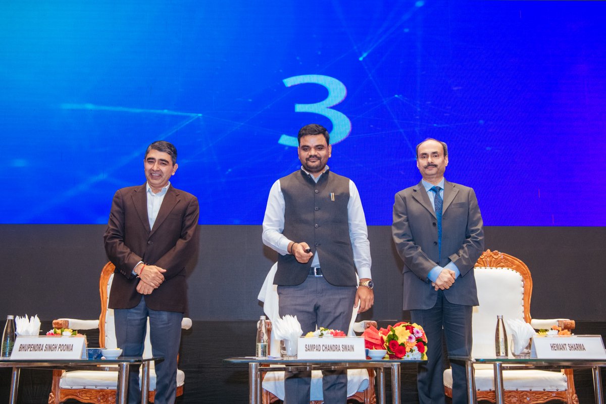 InvestInOdisha's tweet photo. Shri Sampad Chandra Swain, Hon’ble Minister, Industries &amp; SD&amp;TE, launched the official website for #UtkarshOdisha – #MakeInOdisha 2025.
Registrations start today!

Visit now: https://t.co/1bvjr2DxZQ
#MIO2025 #InvestInOdisha #MakeInOdisha #InvestInFuture #ViksitOdisha https://t.co/fvuR8UazrR