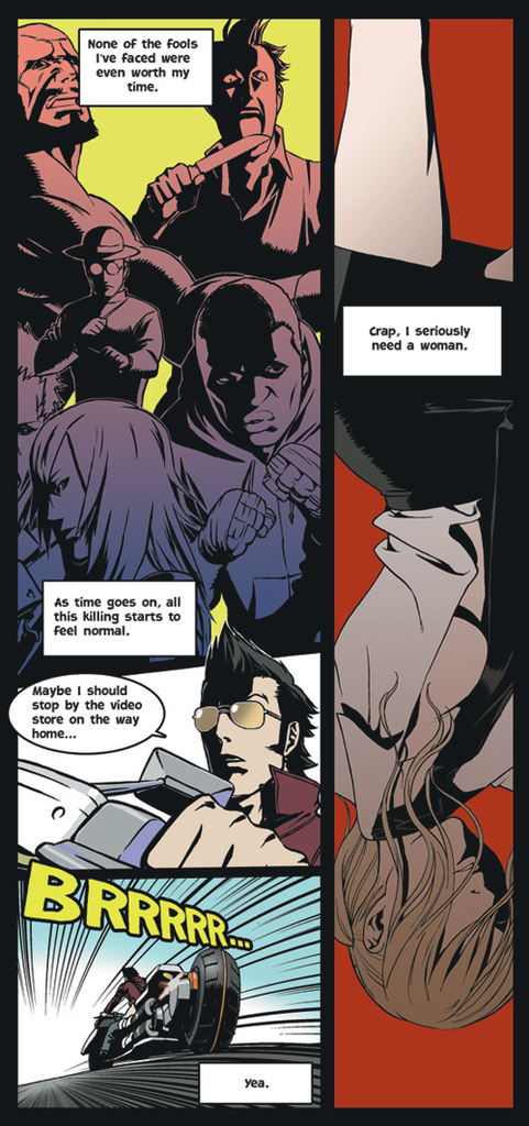 Grasshopper_EU's tweet photo. No More Heroes - Official Promotional Comic https://t.co/Wu2CZSYt5k
