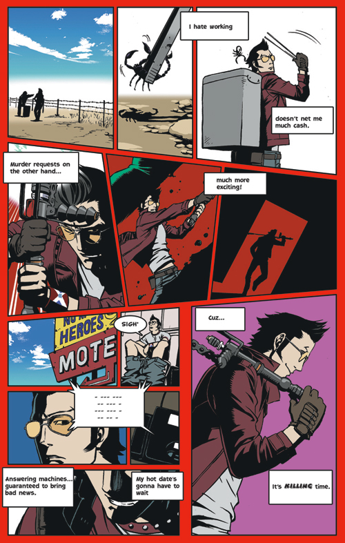 Grasshopper_EU's tweet photo. No More Heroes - Official Promotional Comic https://t.co/Wu2CZSYt5k