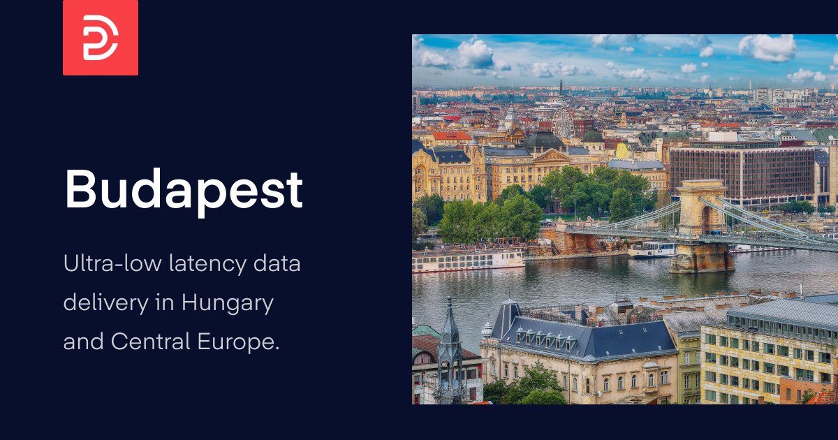 DataPacketcom's tweet image. Budapest DC has joined our global network. Deploy in Budepast and enjoy the benefits of local, fast, and reliable data delivery across Hungary.
Explore all available server options in Budapest: datapacket.com/datacenters/bu…