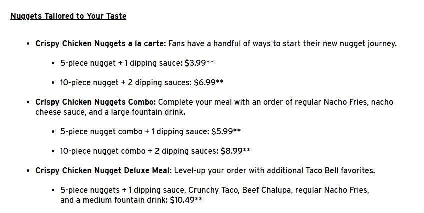 clampongus's tweet photo. i mean these combo prices dont seem that bad https://t.co/Jw8gH5G24n