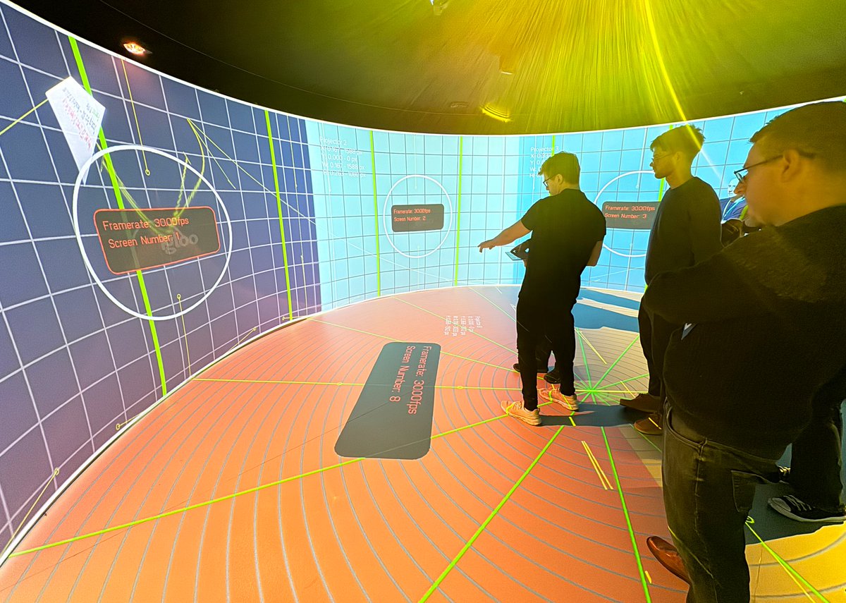 Amazing couple of days in the <a href="/IglooVision/">Igloo Vision</a> cylinder; focussed training to use the immersive space to its maximum potential. Great to work with the fab Visualising Heritage Research team &amp; colleagues from Engineering &amp; Digital Tech. <a href="/BradArcForensic/">Bradford Archaeology and Forensics</a> <a href="/LifeSci_UoB/">Life Sci at University of Bradford</a> <a href="/UniofBradford/">University of Bradford</a>