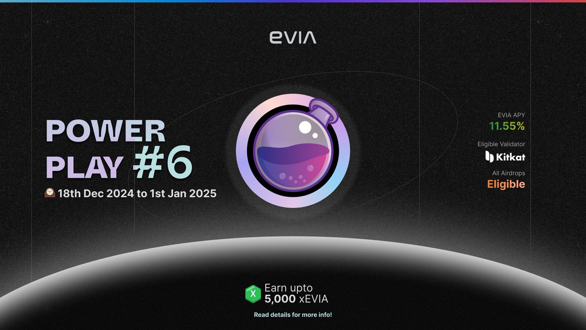 Evia Network ( % , ⚗️) tweet media