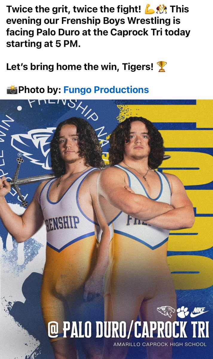 Frenship Tiger Wrestling (@frenshipw) on Twitter photo 
