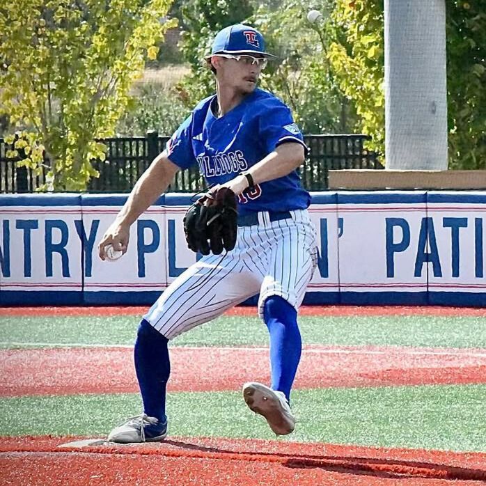 Equipped with potentially the best stuff <a href="/LaneBurroughs23/">Lane Burroughs</a> has had in his 30-year coaching career, Mississippi State transfer <a href="/LoganForsythe1/">Logan Forsythe</a> looks like a big pickup for <a href="/LATechBSB/">Diamond Dogs</a>.

His fastball sits at 94-96 mph, and he throws a nasty 84-87 slider and a top-to-bottom curveball.