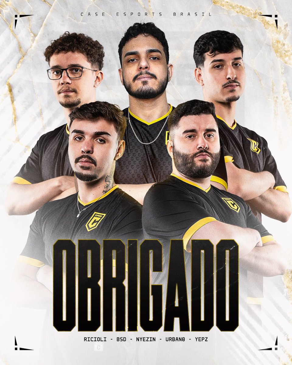 COMUNICADO OFICIAL 🚨

#GoCase 💛🖤