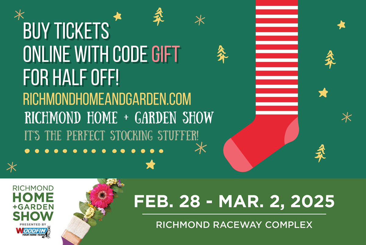 Richmond Home + Garden Show; Mar. 6-8, 2026 tweet media
