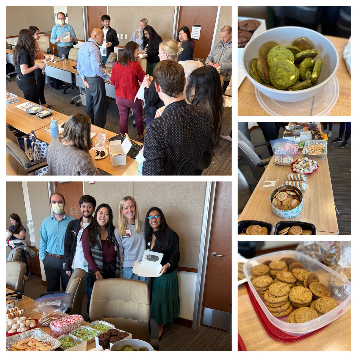 Resident-Preceptor Cookie Swap today! What’s your favorite holiday treat?!

#PharmRes #TwitteRx