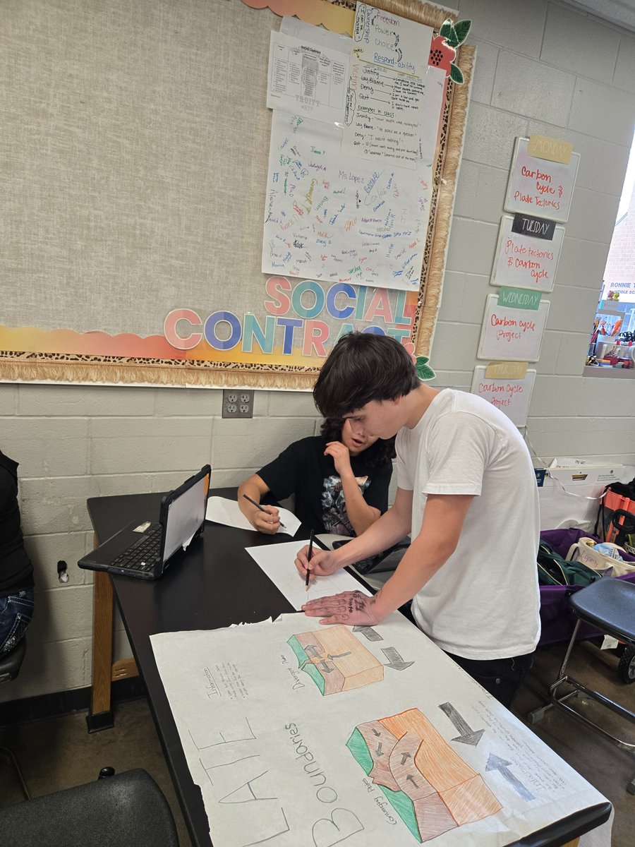truittcfisd's tweet photo. Teaching the world one boundary at a time! 🗺️ Today, students explored plate boundaries—where Earth's crust comes alive. 🌋🌀 From converging forces to sliding plates, Ms. Lopez's students are learning how our planet moves and shapes itself. 🌎💡 #RTP #cfisdspirit #IBelieve https://t.co/dEUo3u0You