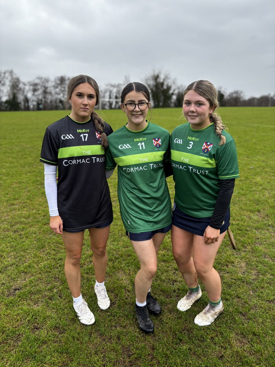 Thanks to QUB GAA for hosting their Future Stars final trial this week, a great opportunity for players to showcase their talents 🙌🏻

Eimhear, Molly &amp; Carly were a credit to our school &amp; their clubs!

Best of luck to all of the girls 🔵🟡