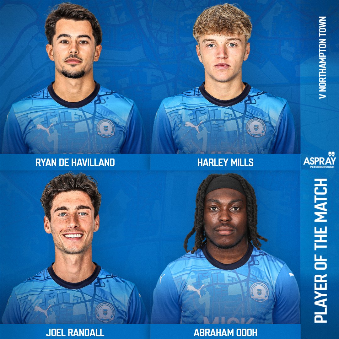 Peterborough United (@theposh) on Twitter photo ๐ Who is your Player of the Match against Northampton Town tonight?
You can vote below โฌ๏ธ
Player of the Match brought to you by <a href="/AspPeterborough/">Aspray Peterborough</a>.
#pufc ๐ Who is your Player of the Match against Northampton Town tonight?
You can vote below โฌ๏ธ
Player of the Match brought to you by <a href="/AspPeterborough/">Aspray Peterborough</a>.
#pufc