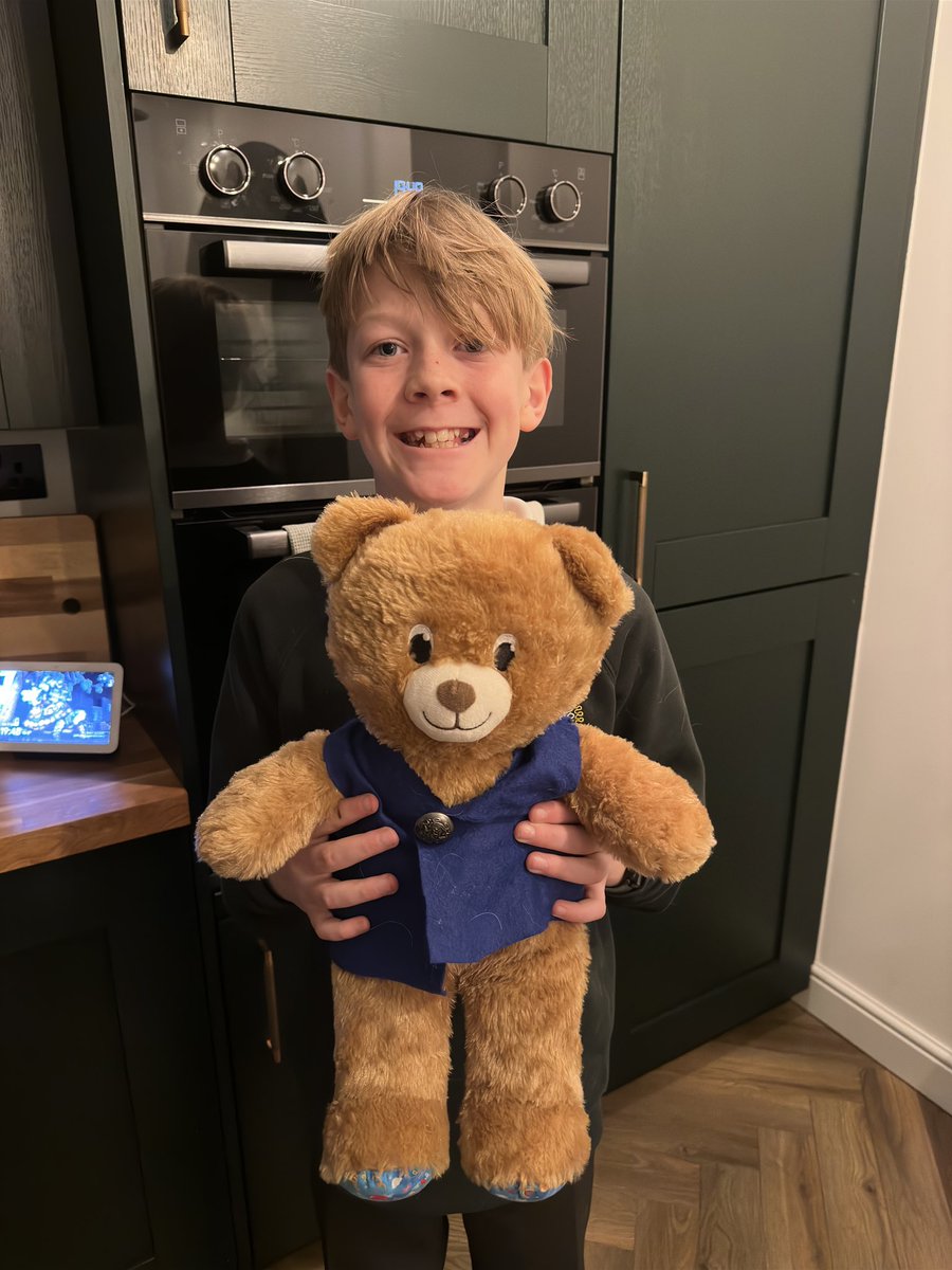 He is so proud! <a href="/StaidansbSMoore/">Stephen Moore</a> 🐻 🪡 🧵