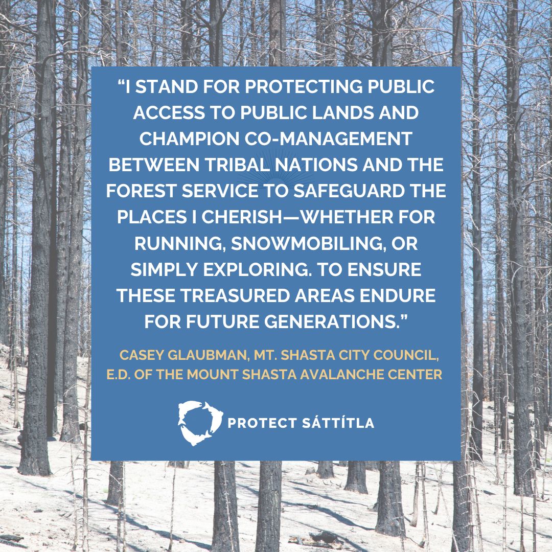 Recently hundreds of people joined the Pit River Nation at a listening session held by @usdagov &amp; <a href="/forestservice/">USDA Forest Service</a> to share input about the proposal to establish Sáttítla National Monument. 

Support for <a href="/protectsattitla/">Protect Sáttítla</a> is growing each day. 
Read more >> protectsattitla.org/press/hundreds…